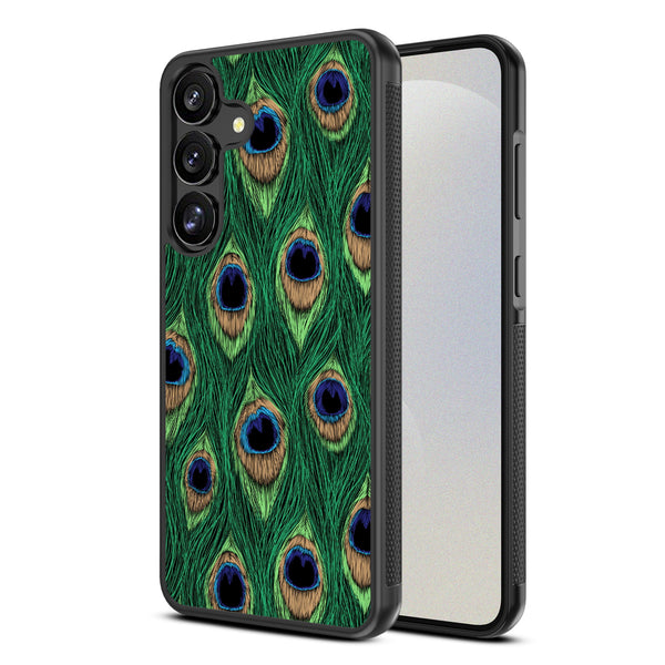 MyBat Design Lab Series Case for Samsung Galaxy S25 Plus - Peacock Feathers - MSS25PCSLESM018-2.jpg