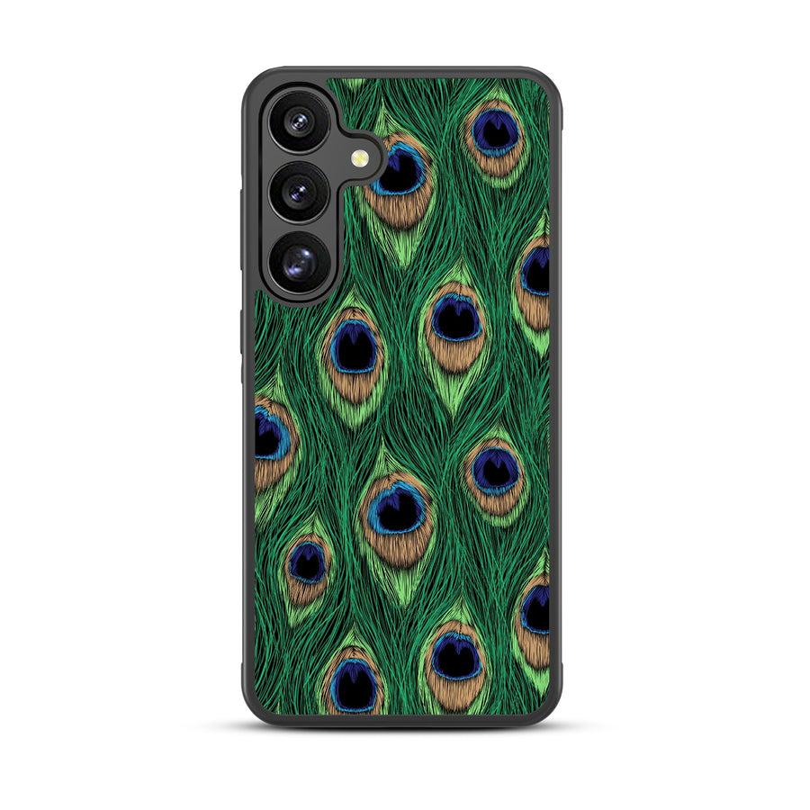 MyBat Design Lab Series Case for Samsung Galaxy S25 Plus - Peacock Feathers - MSS25PCSLESM018-3.jpg