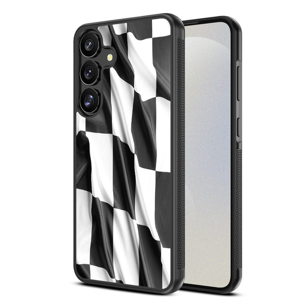 MyBat Design Lab Series Case for Samsung Galaxy S25 Plus - Racing Flag - MSS25PCSLESM040-2.jpg