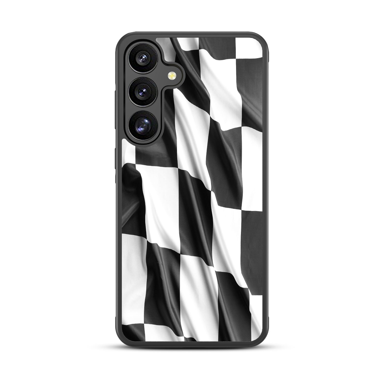 MyBat Design Lab Series Case for Samsung Galaxy S25 Plus - Racing Flag