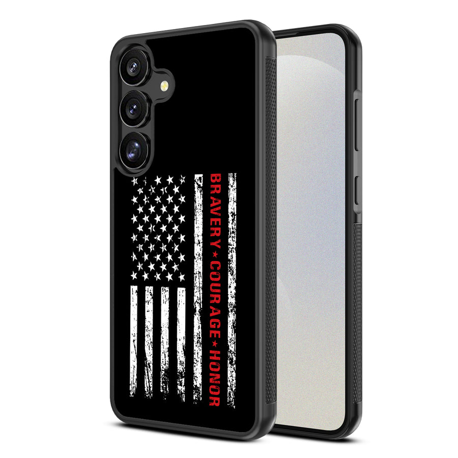 MyBat Design Lab Series Case for Samsung Galaxy S25 Plus - Firefighter Flag - MSS25PCSLESM041-2.jpg