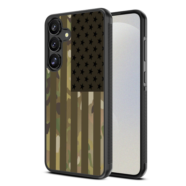 MyBat Design Lab Series Case for Samsung Galaxy S25 Plus - Military Camouflage American Flag - MSS25PCSLESM054-2.jpg
