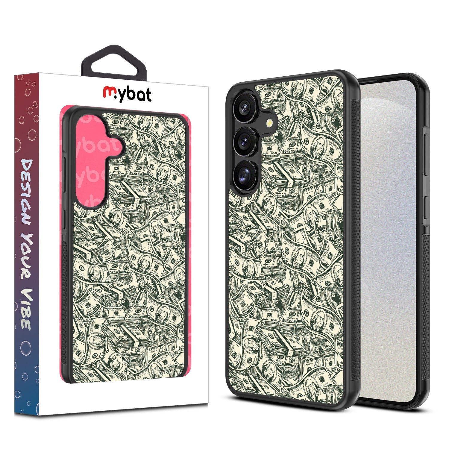 MyBat Design Lab Series Case for Samsung Galaxy S25 Plus - Money Stack