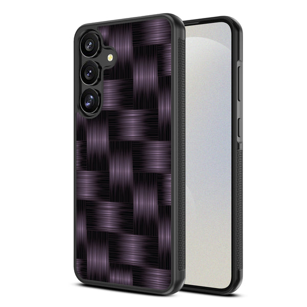 MyBat Design Lab Series Case for Samsung Galaxy S25 Plus - Woven Carbon Fiber - MSS25PCSLESM085-2.jpg