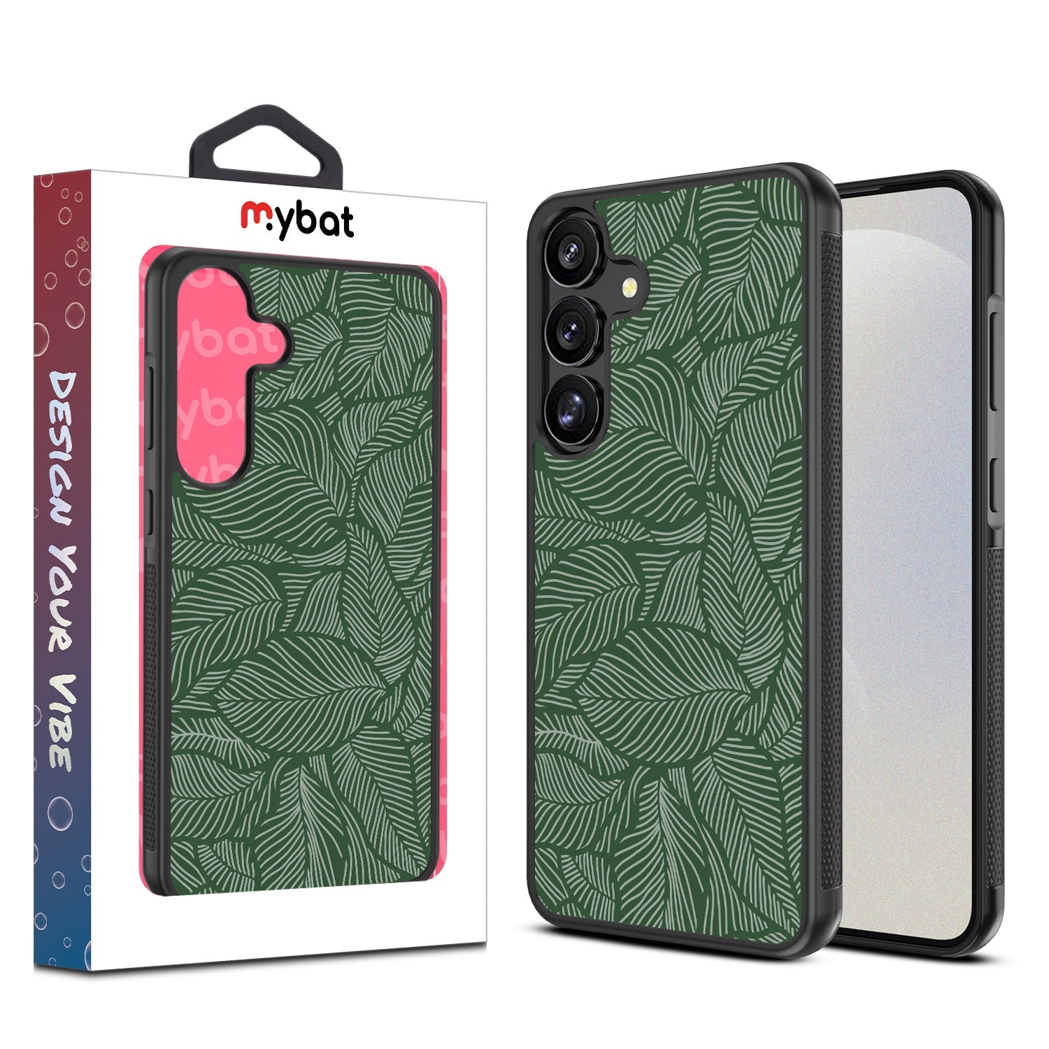 MyBat Design Lab Series Case for Samsung Galaxy S25 Plus - Leaves