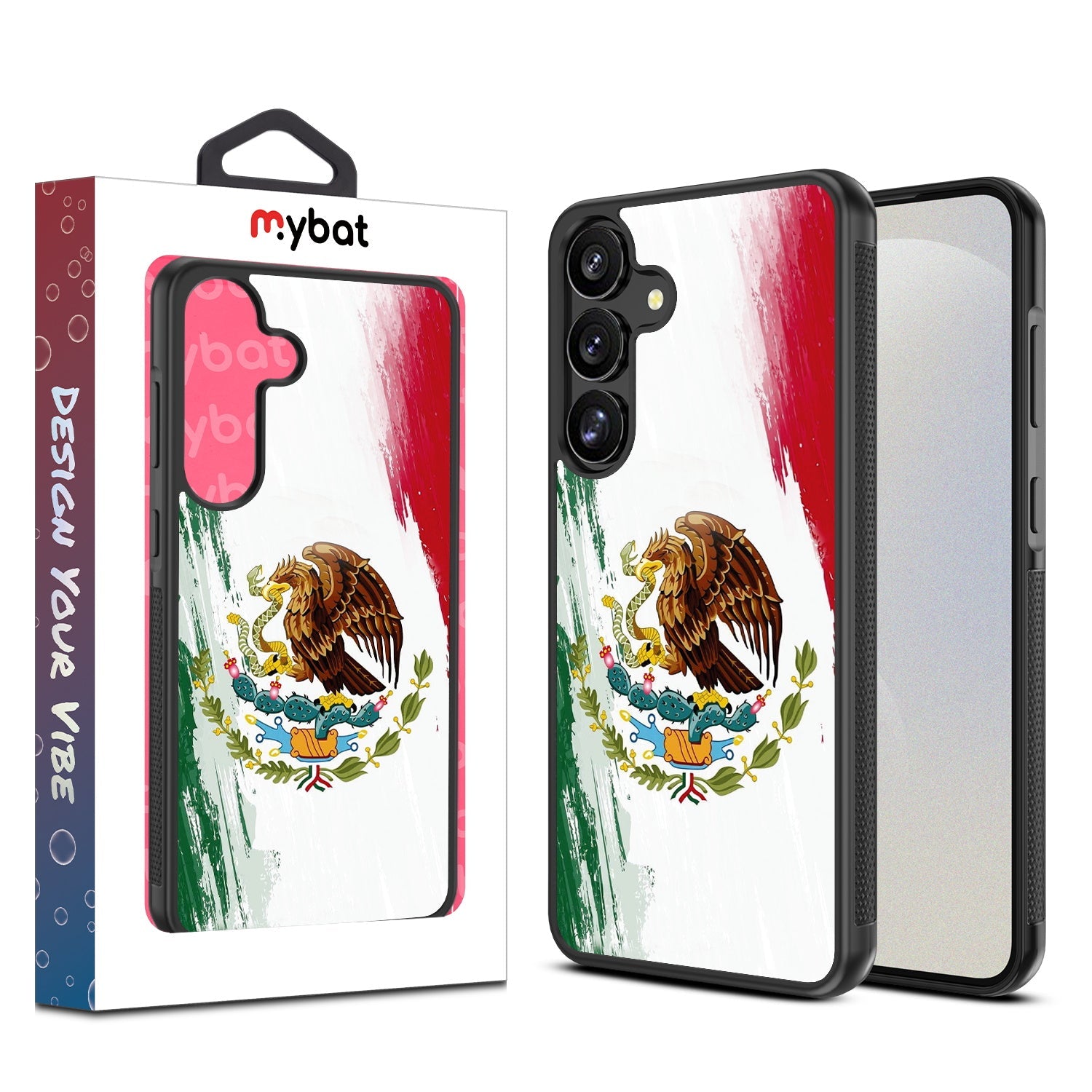 MyBat Design Lab Series Case for Samsung Galaxy S25 Plus - Bandera de México