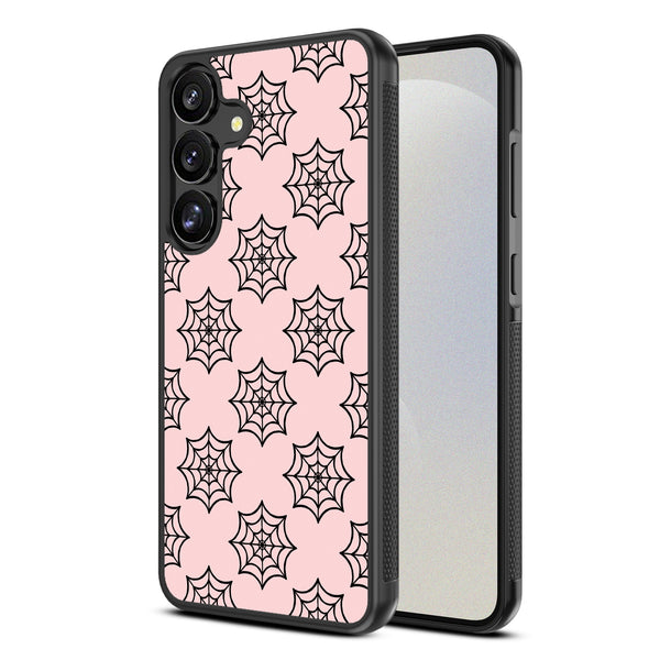 MyBat Design Lab Series Case for Samsung Galaxy S25 Plus - Pink Spider Web - MSS25PCSLESM227-2.jpg