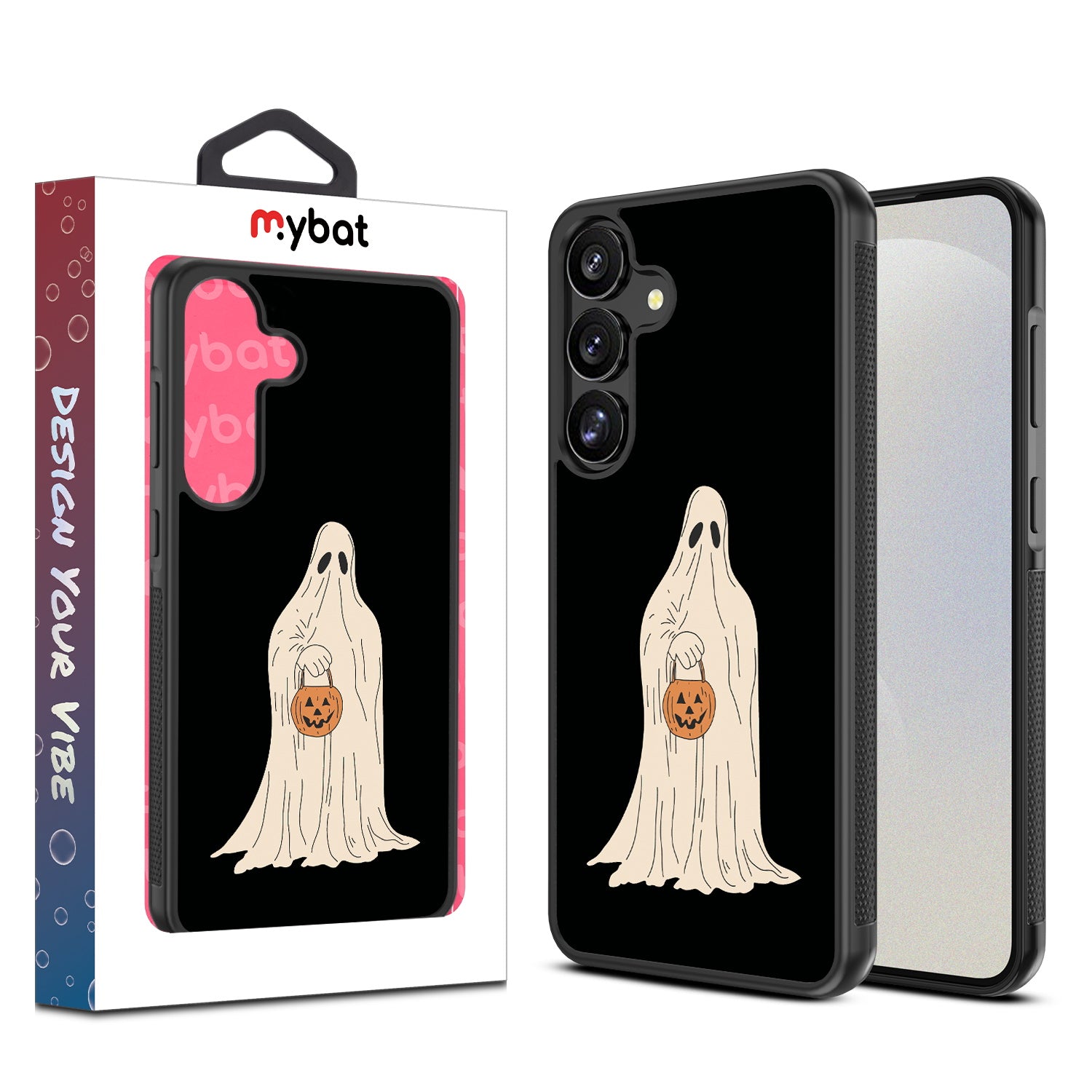 MyBat Design Lab Series Case for Samsung Galaxy S25 Plus - Happy Haunting