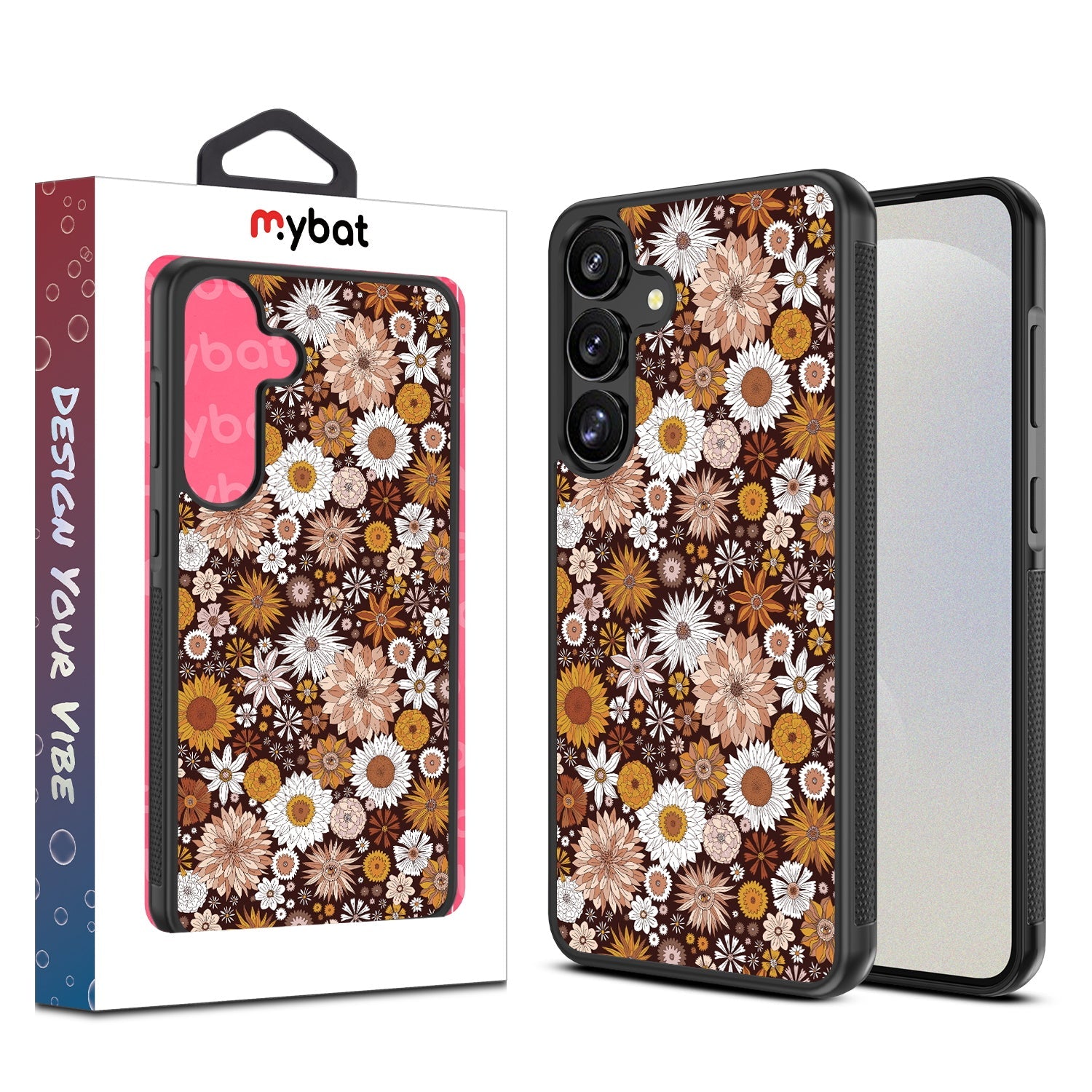 MyBat Design Lab Series Case for Samsung Galaxy S25 Plus - Autumn Florals