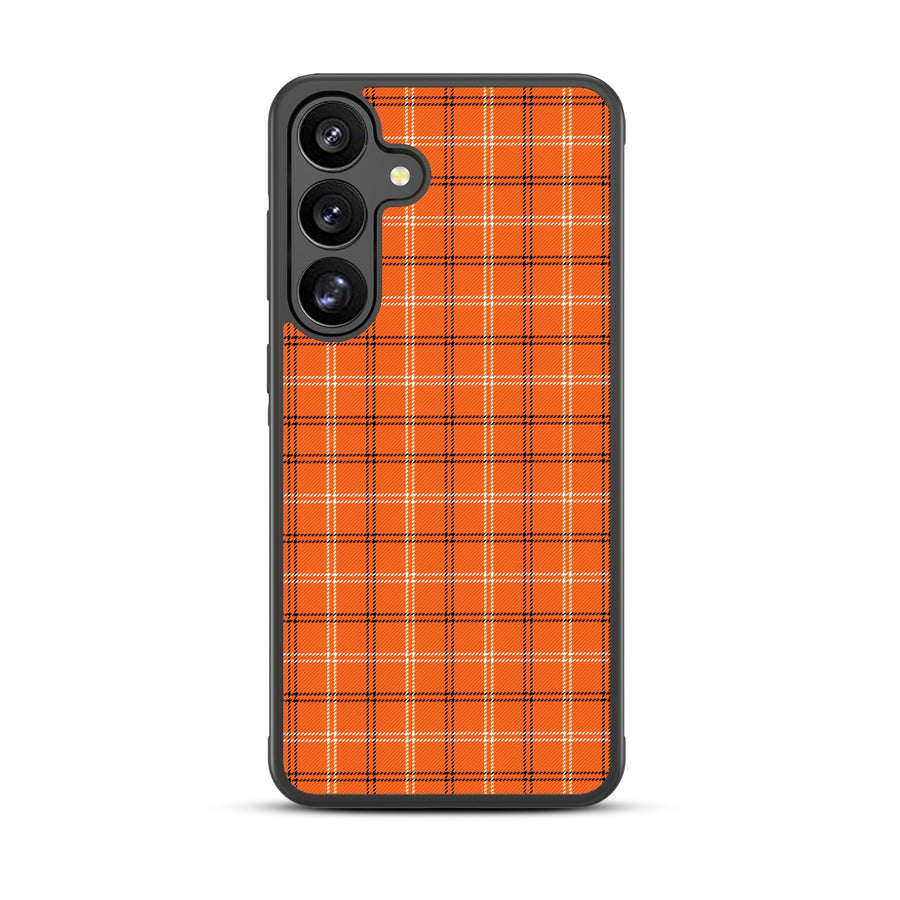 MyBat Design Lab Series Case for Samsung Galaxy S25 Plus - Pumpkin Plaid