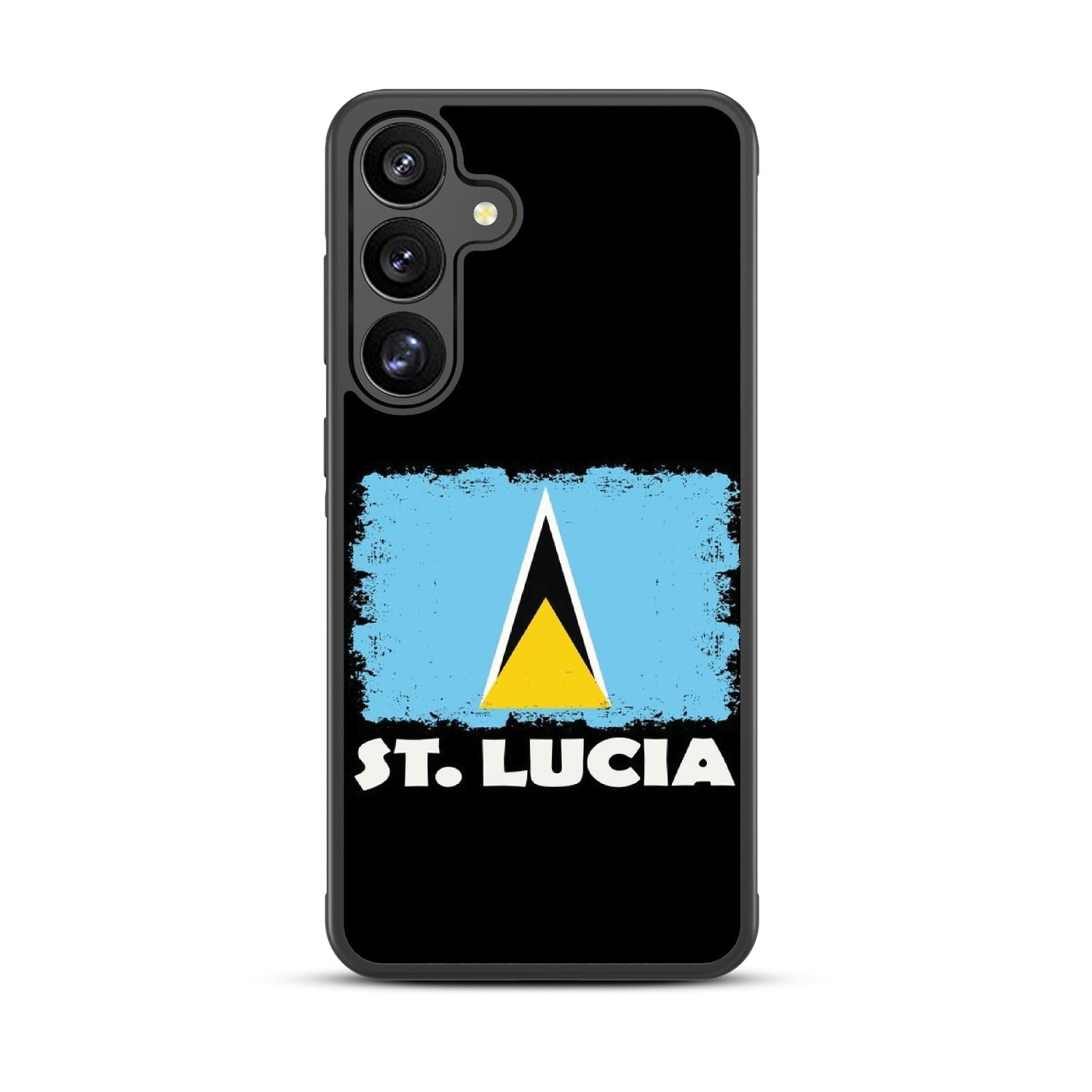 MyBat Design Lab Series Case for Samsung Galaxy S25 Plus - St. Lucia Flag