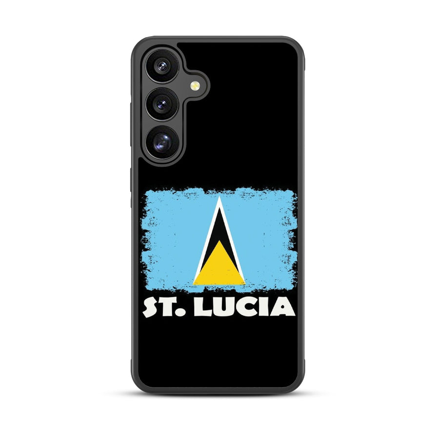 MyBat Design Lab Series Case for Samsung Galaxy S25 Plus - St. Lucia Flag