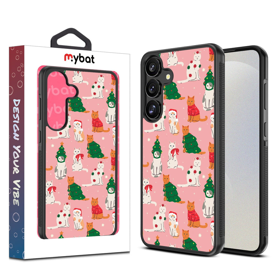 MyBat Design Lab Series Case for Samsung Galaxy S25 Plus - Meowy Christmas