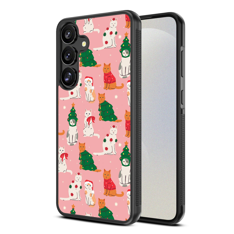 MyBat Design Lab Series Case for Samsung Galaxy S25 Plus - Meowy Christmas - MSS25PCSLESM286-2.jpg