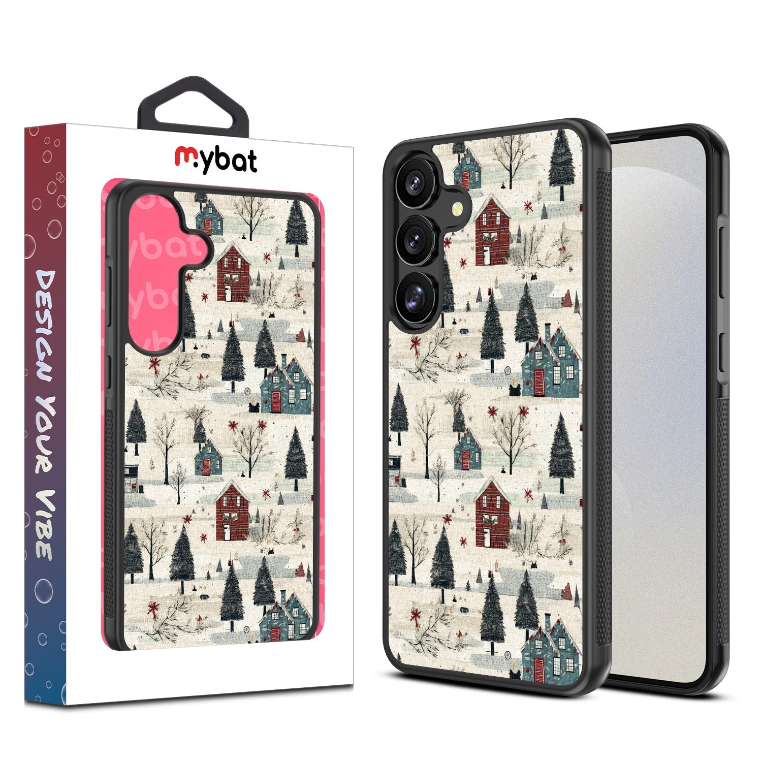 MyBat Design Lab Series Case for Samsung Galaxy S25 Plus - Charming Cottages