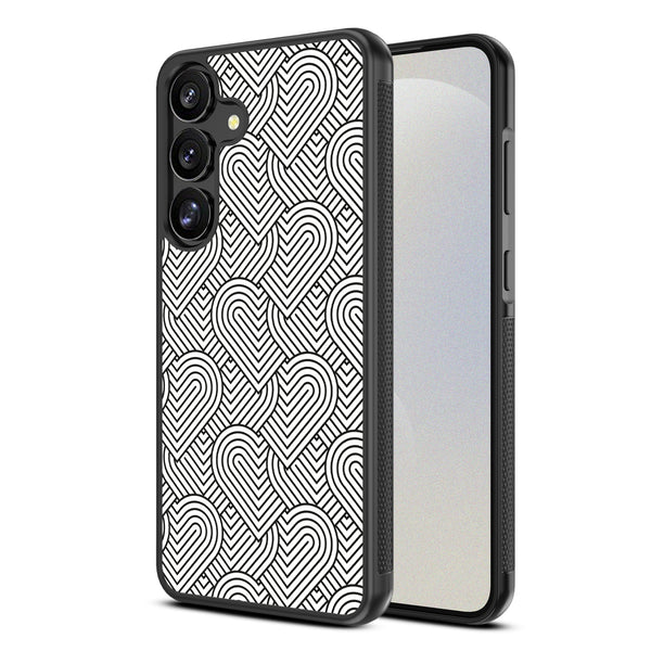 MyBat Design Lab Series Case for Samsung Galaxy S25 Plus - Hearts Aligned - MSS25PCSLESM331-2.jpg