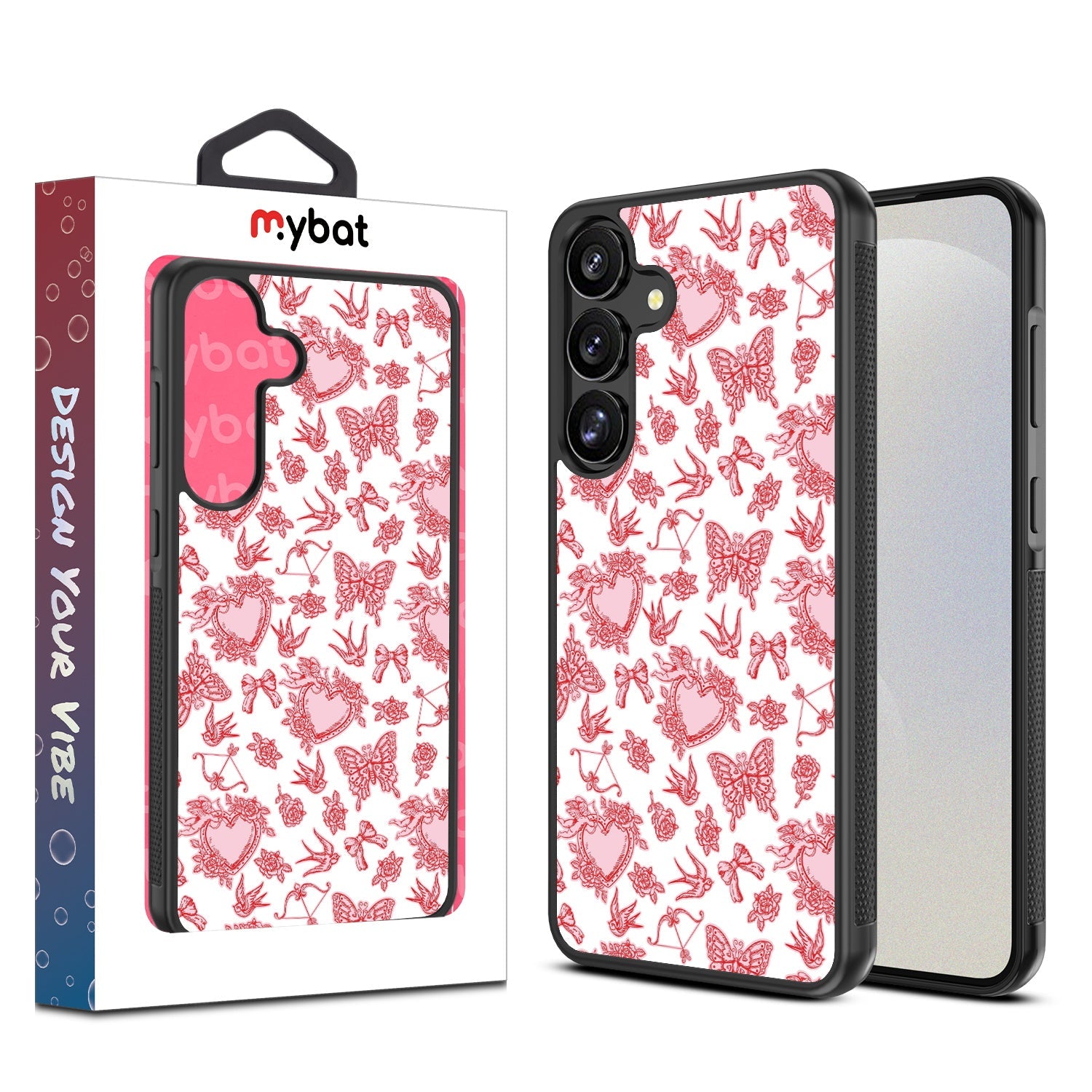 MyBat Design Lab Series Case for Samsung Galaxy S25 Plus - Sending Love