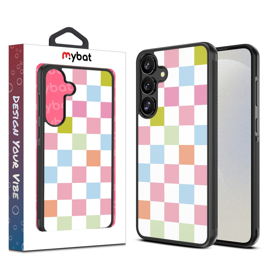 MyBat Design Lab Series Case for Samsung Galaxy S25 Plus - Pastel Check