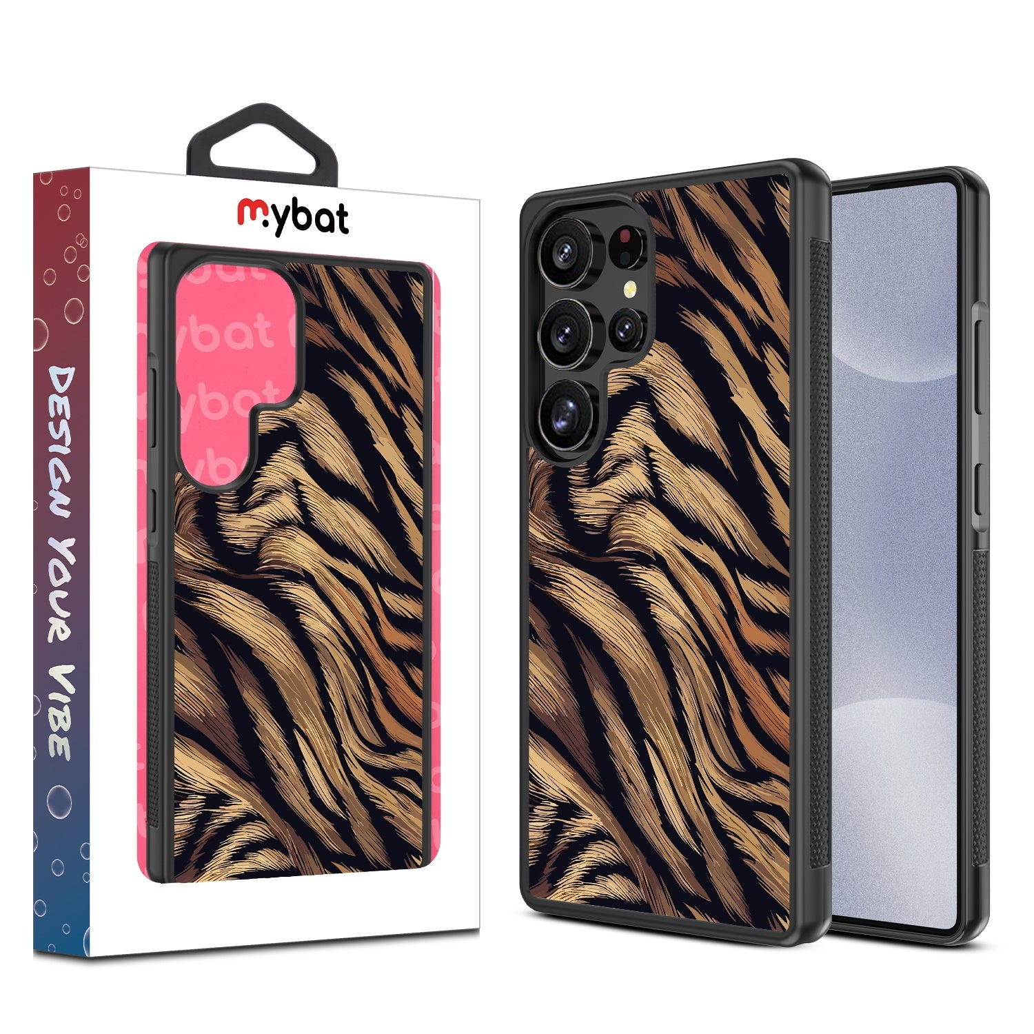 MyBat Design Lab Series Case for Samsung Galaxy S25 Ultra - Tiger Fur