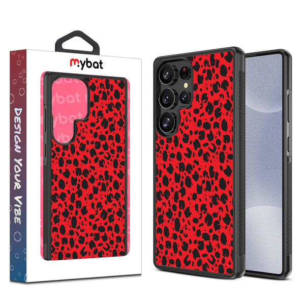 MyBat Design Lab Series Case for Samsung Galaxy S25 Ultra - Red Leopard Print - MSS25UCSLESM008-1.jpg