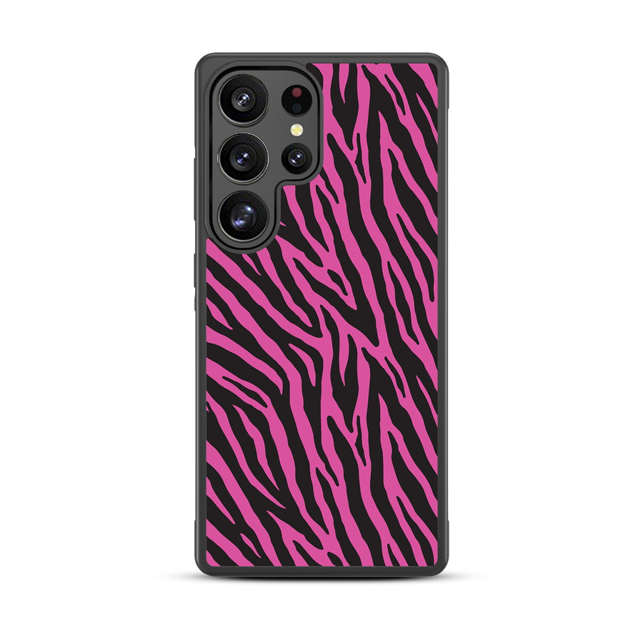 MyBat Design Lab Series Case for Samsung Galaxy S25 Ultra - Pink Zebra Print - MSS25UCSLESM010-3.jpg