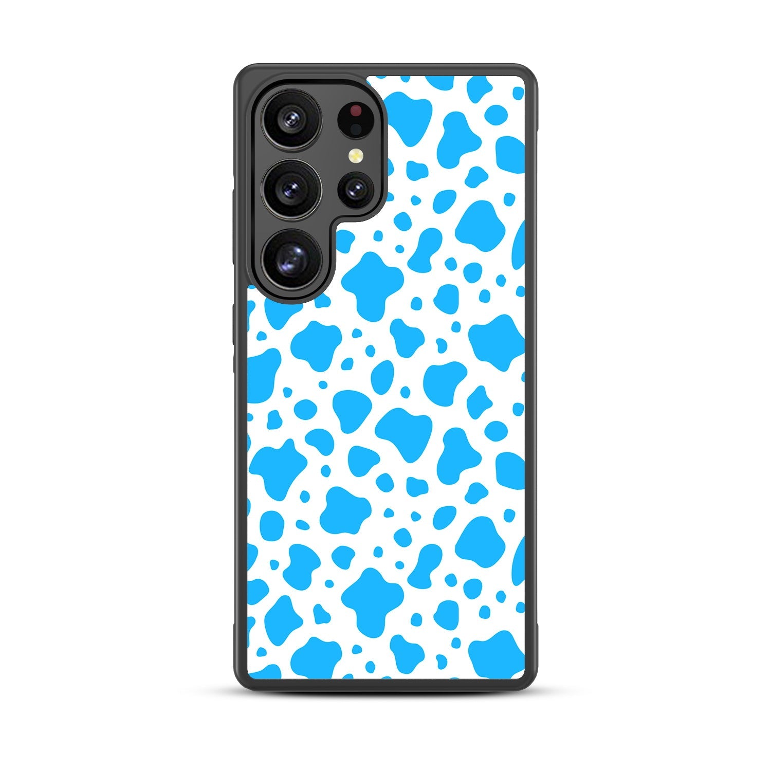 MyBat Design Lab Series Case for Samsung Galaxy S25 Ultra - Blue Cow Print