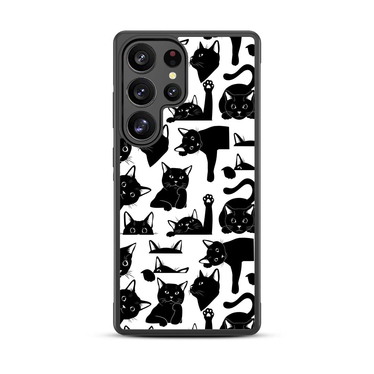 MyBat Design Lab Series Case for Samsung Galaxy S25 Ultra - Black Cats