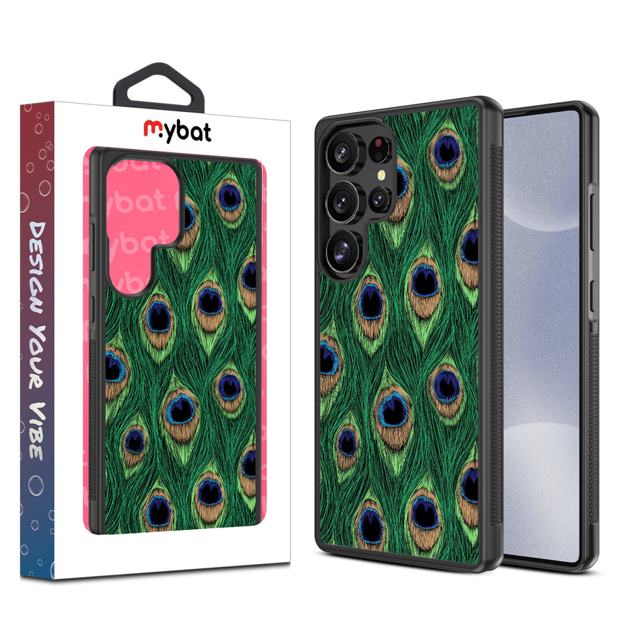MyBat Design Lab Series Case for Samsung Galaxy S25 Ultra - Peacock Feathers - MSS25UCSLESM018-1.jpg