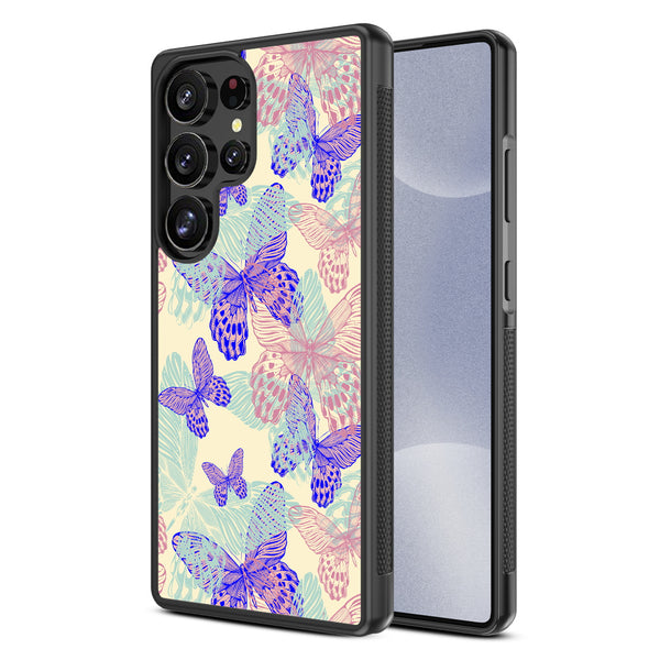 MyBat Design Lab Series Case for Samsung Galaxy S25 Ultra - Butterflies - MSS25UCSLESM019-2.jpg