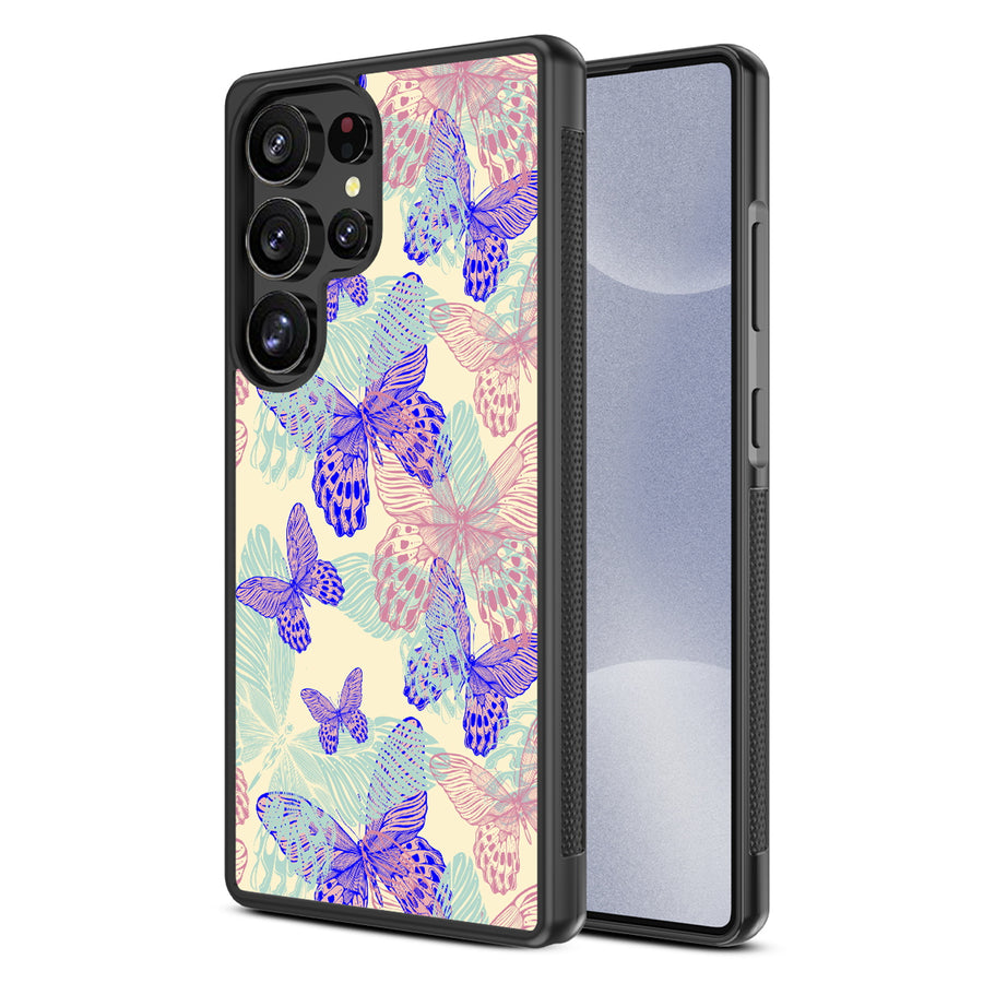 MyBat Design Lab Series Case for Samsung Galaxy S25 Ultra - Butterflies - MSS25UCSLESM019-2.jpg