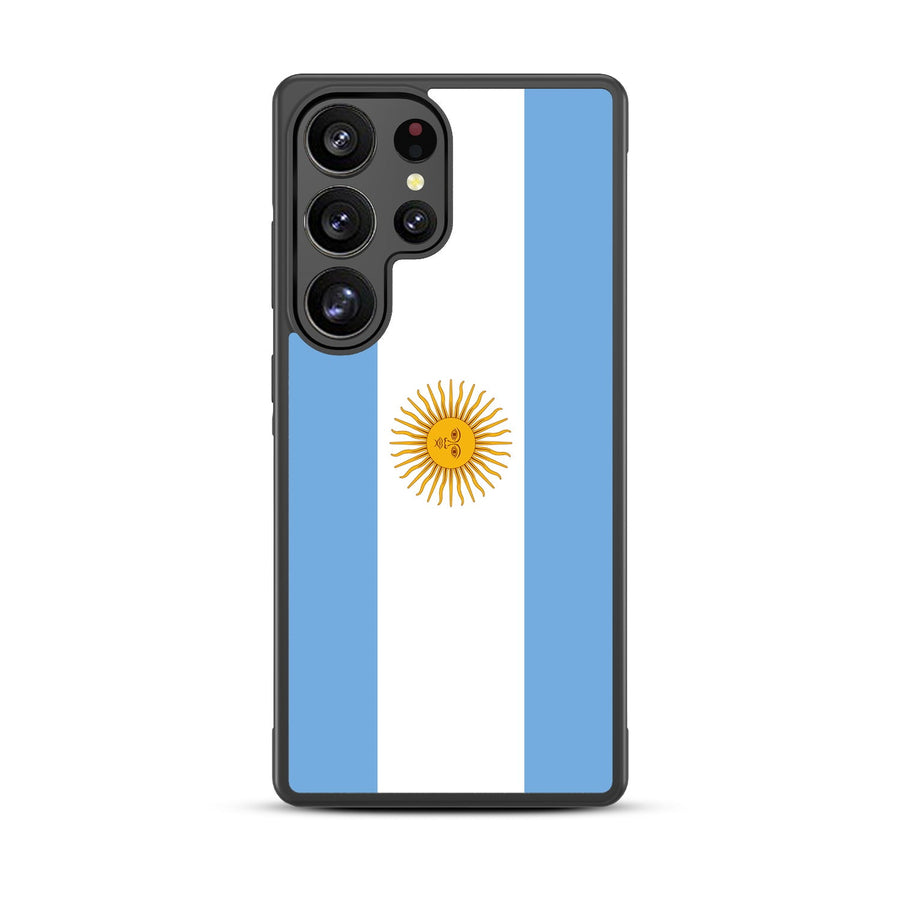 MyBat Design Lab Series Case for Samsung Galaxy S25 Ultra - Argentinian Flag
