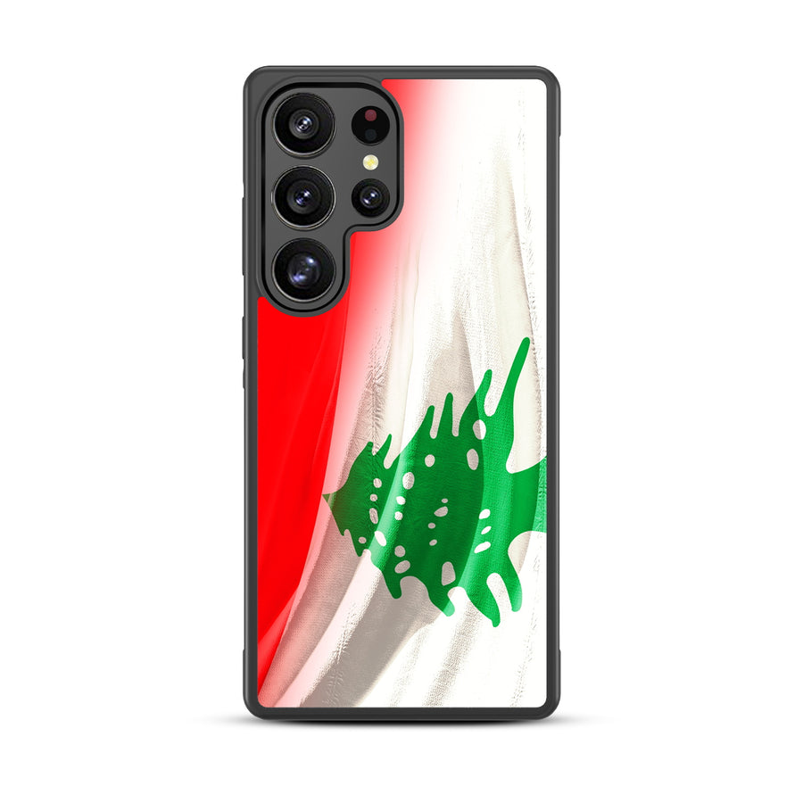 MyBat Design Lab Series Case for Samsung Galaxy S25 Ultra - Lebanese Flag - MSS25UCSLESM033-3.jpg