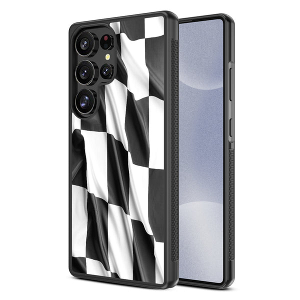 MyBat Design Lab Series Case for Samsung Galaxy S25 Ultra - Racing Flag - MSS25UCSLESM040-2.jpg