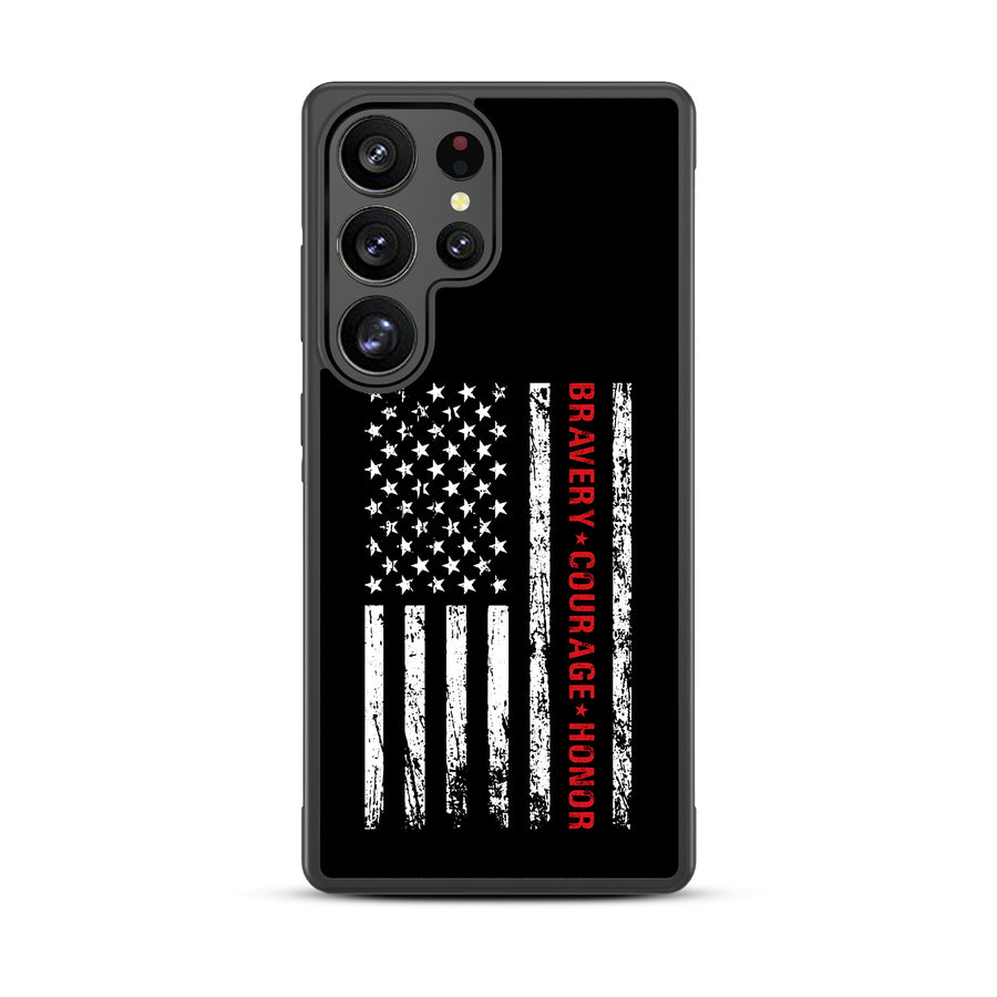 MyBat Design Lab Series Case for Samsung Galaxy S25 Ultra - Firefighter Flag - MSS25UCSLESM041-3.jpg