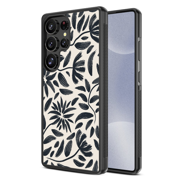 MyBat Design Lab Series Case for Samsung Galaxy S25 Ultra - Vintage Floral - MSS25UCSLESM124-2.jpg