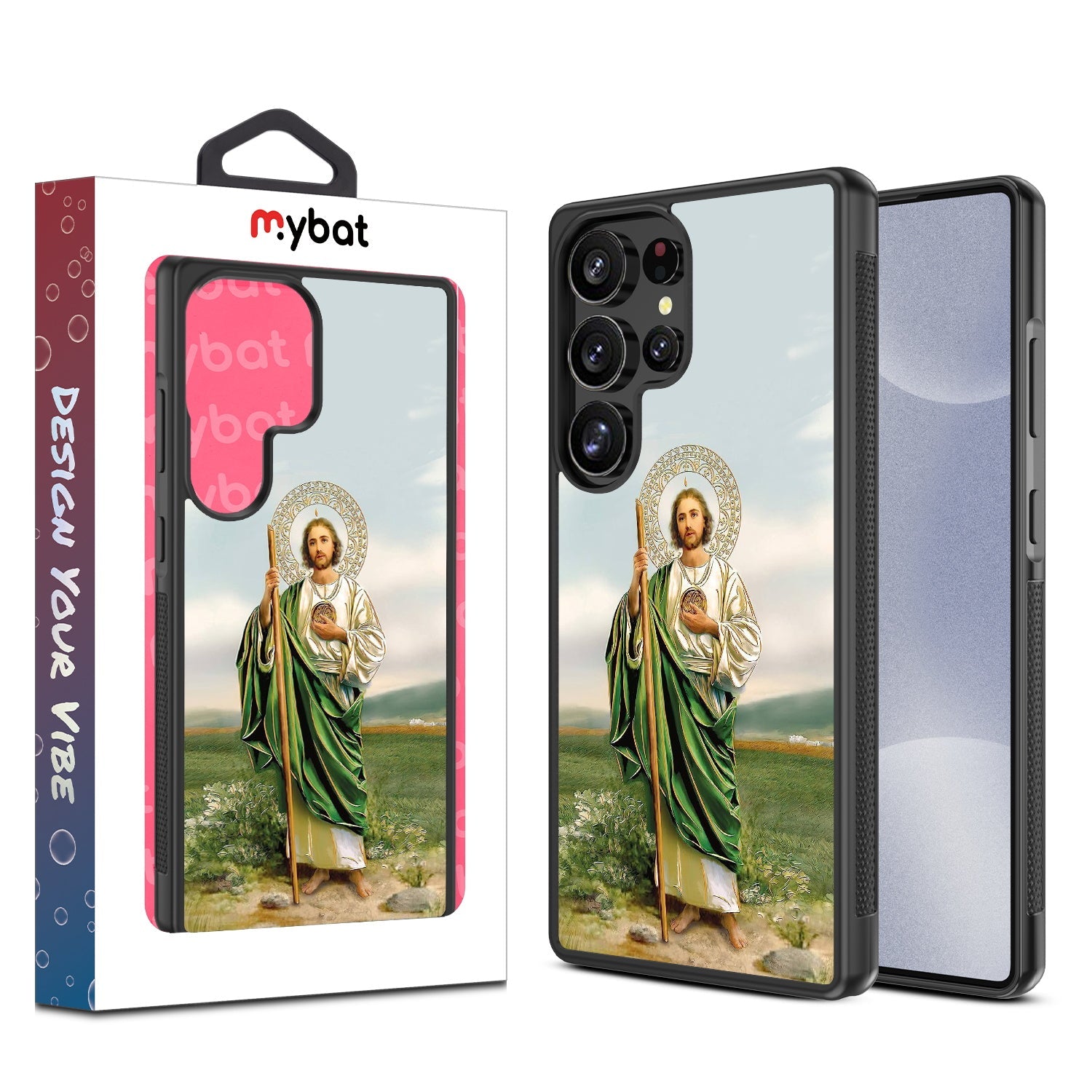 MyBat Design Lab Series Case for Samsung Galaxy S25 Ultra - Saint Judas