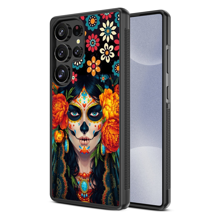MyBat Design Lab Series Case for Samsung Galaxy S25 Ultra - Dia De Los Muertos - MSS25UCSLESM167-2.jpg