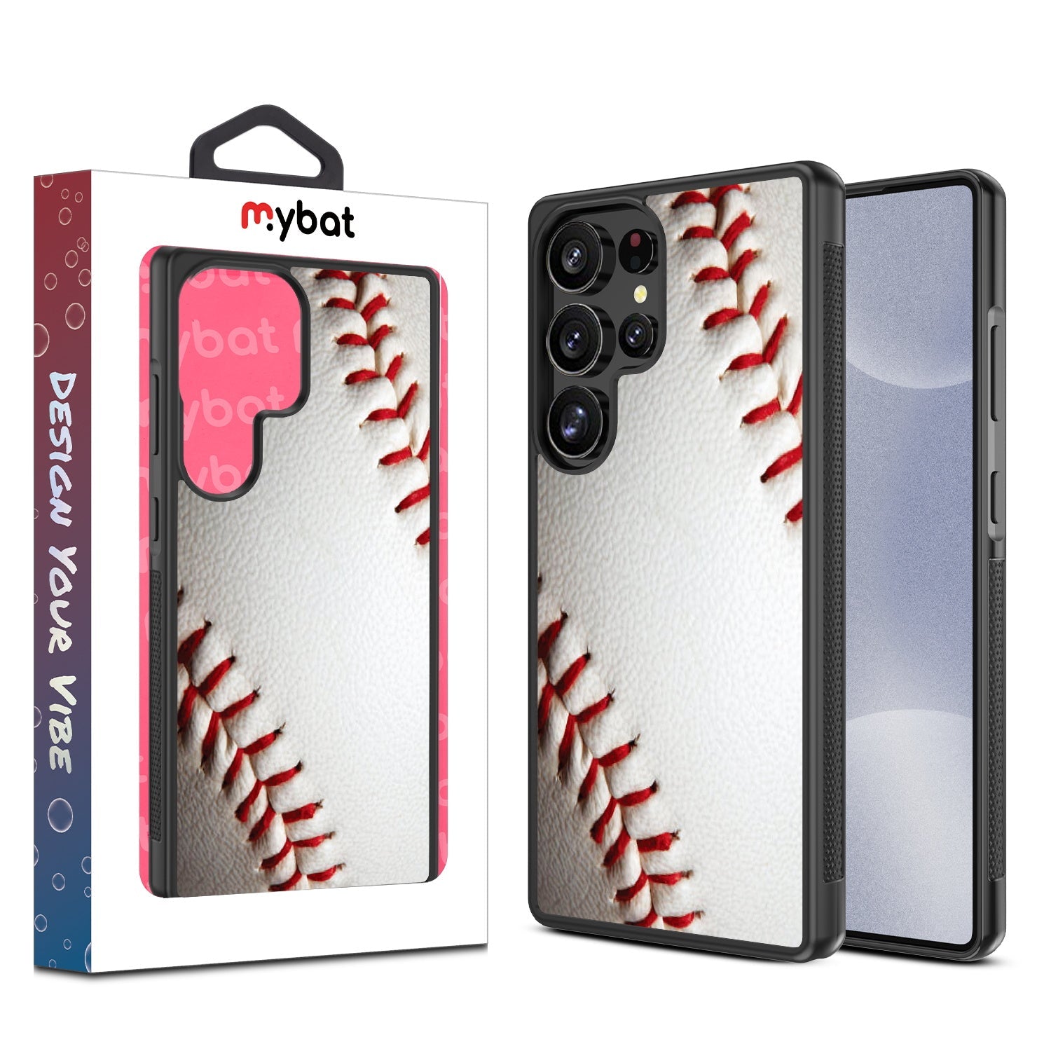 MyBat Design Lab Series Case for Samsung Galaxy S25 Ultra - Baseball