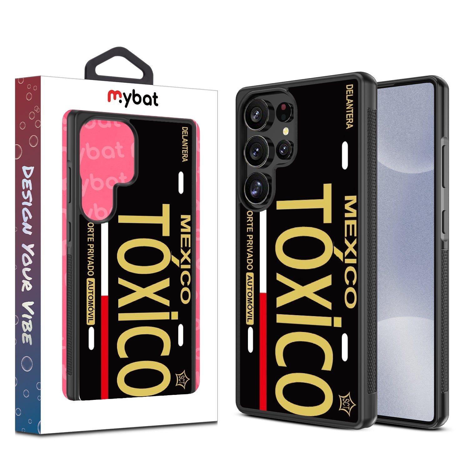 MyBat Design Lab Series Case for Samsung Galaxy S25 Ultra - Toxico Black