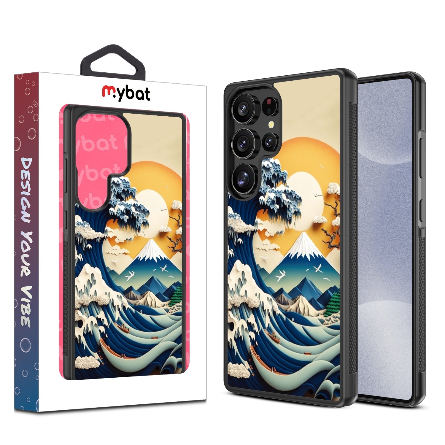 MyBat Design Lab Series Case for Samsung Galaxy S25 Ultra - The Great Wave