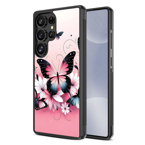 MyBat Design Lab Series Case for Samsung Galaxy S25 Ultra - Butterfly Bouquet - MSS25UCSLESM184-2.jpg