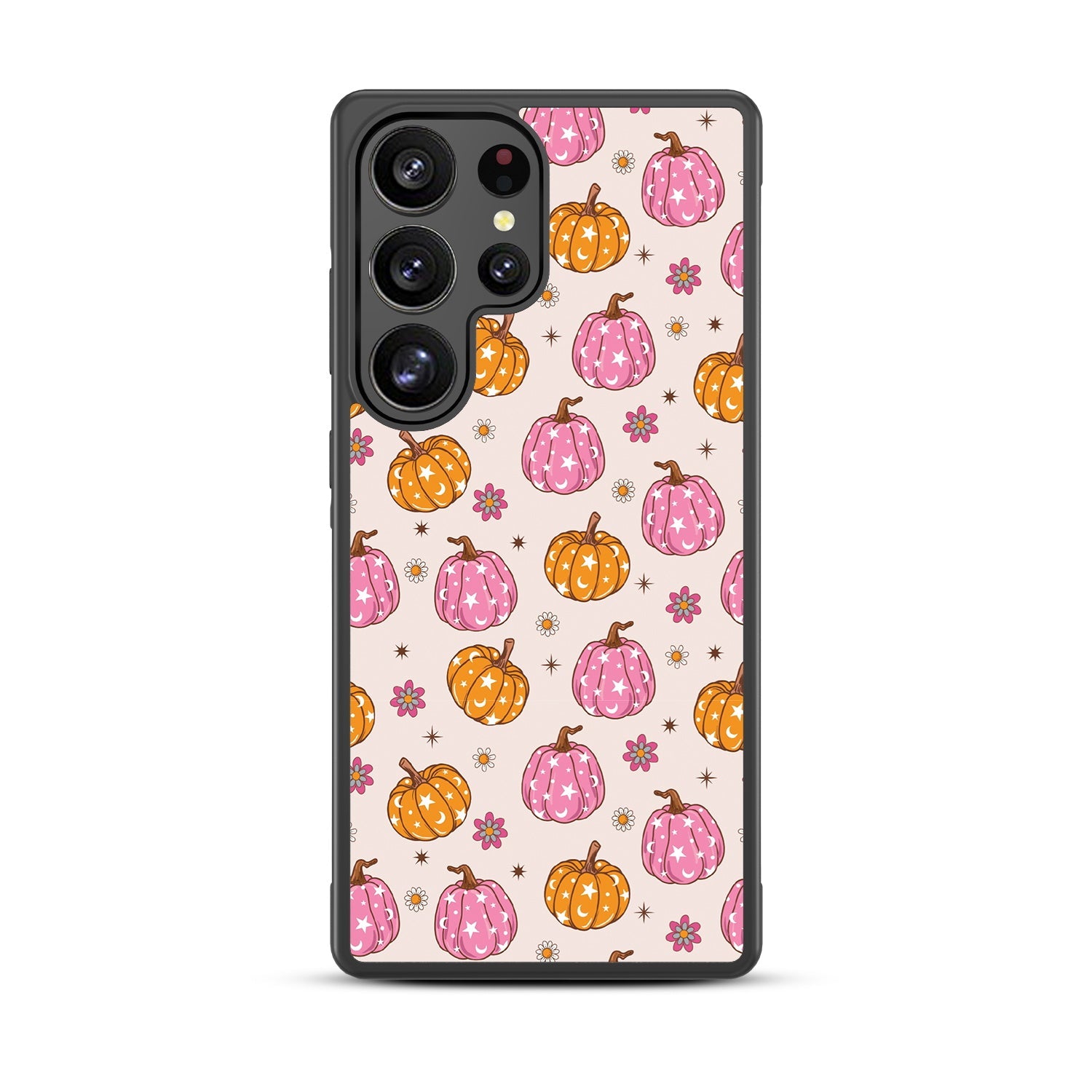 MyBat Design Lab Series Case for Samsung Galaxy S25 Ultra - Groovy Pumpkin Patch