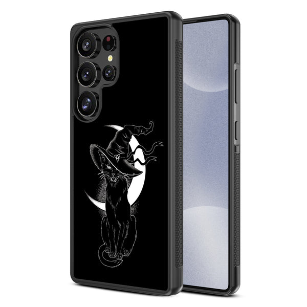 MyBat Design Lab Series Case for Samsung Galaxy S25 Ultra - Black Cat Magic - MSS25UCSLESM223-2.jpg