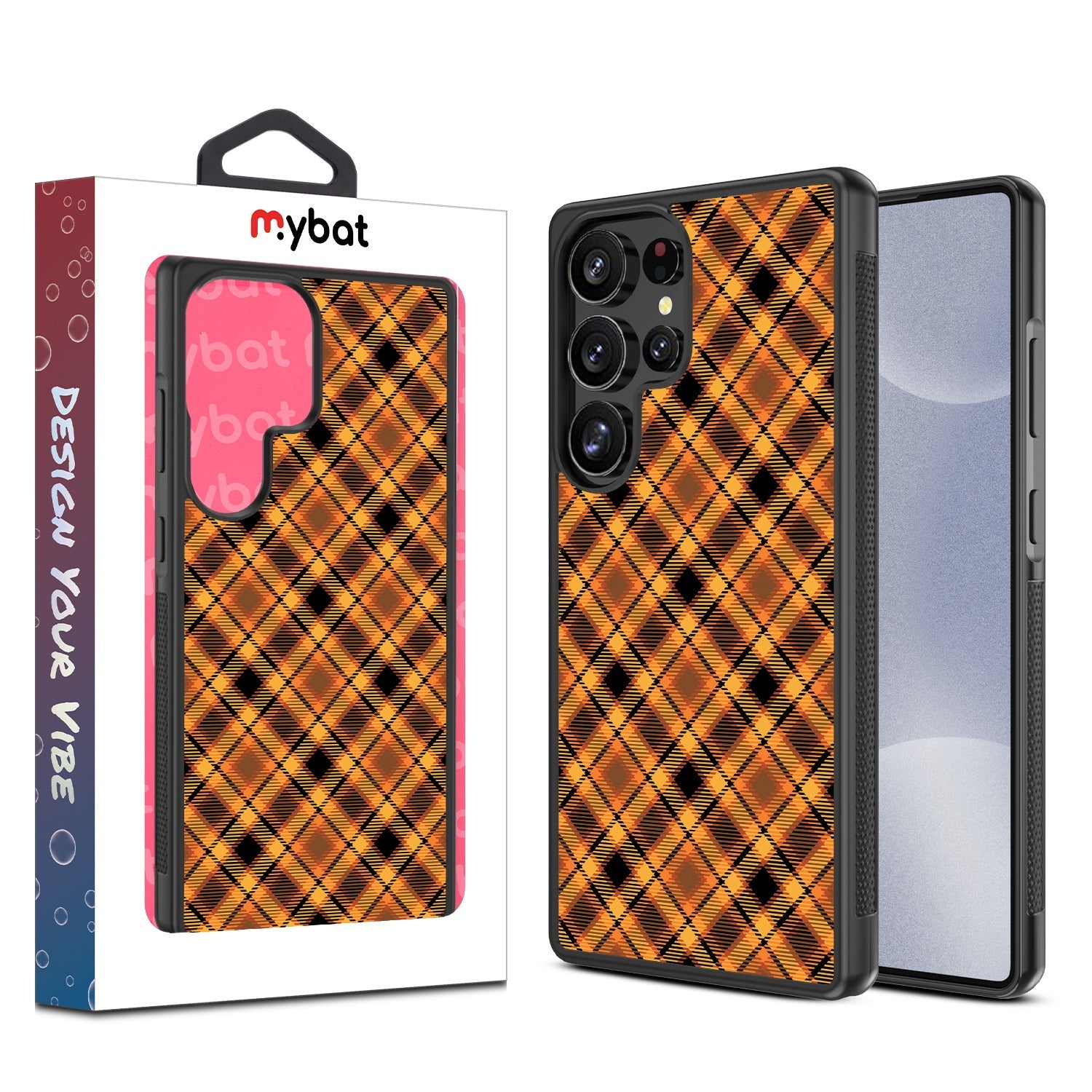 MyBat Design Lab Series Case for Samsung Galaxy S25 Ultra - Fall Flannel