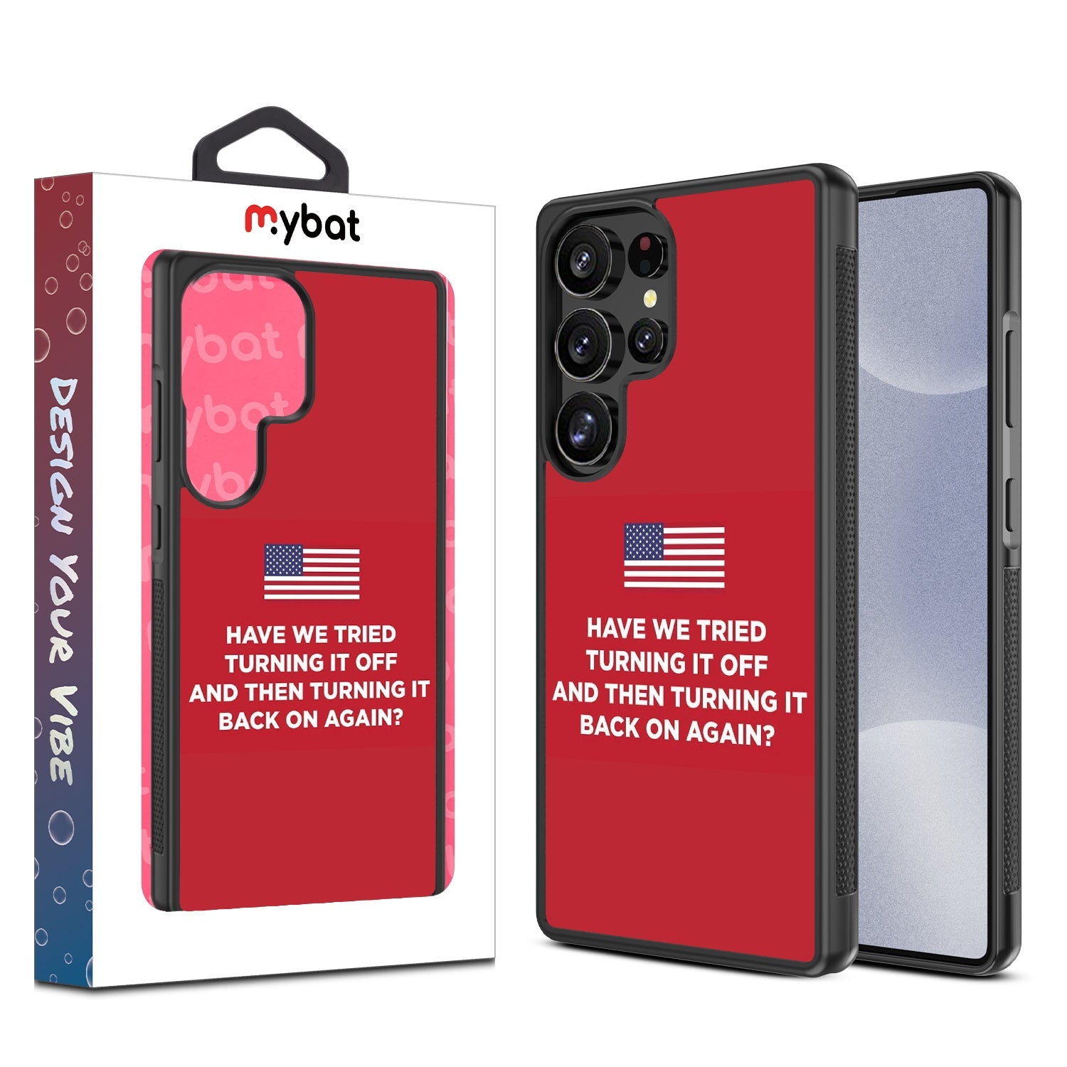 MyBat Design Lab Series Case for Samsung Galaxy S25 Ultra - Resetting America