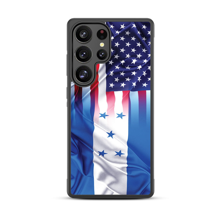 MyBat Design Lab Series Case for Samsung Galaxy S25 Ultra - Honduras-USA Flag - MSS25UCSLESM263-3.jpg