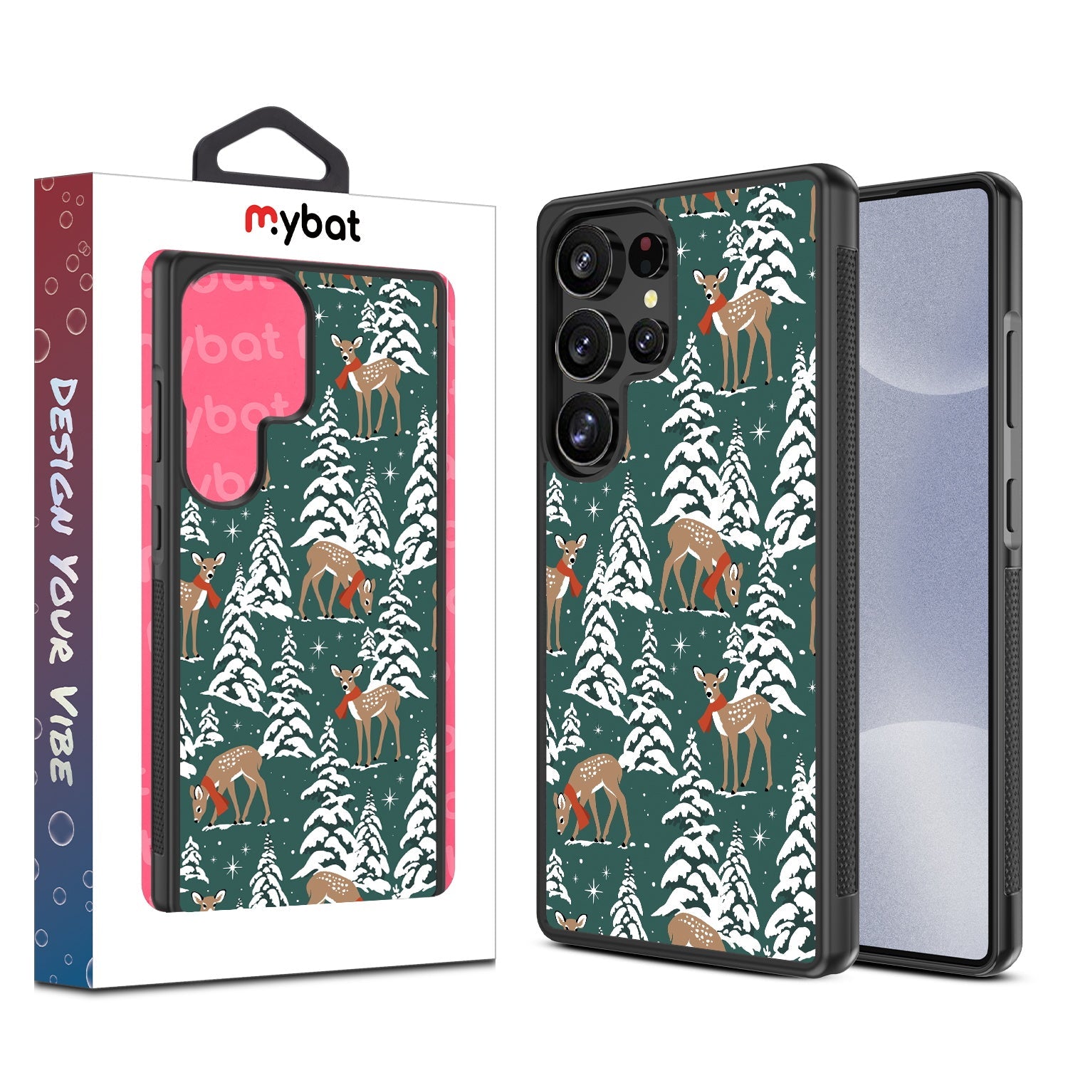 MyBat Design Lab Series Case for Samsung Galaxy S25 Ultra - Pine & Prancer