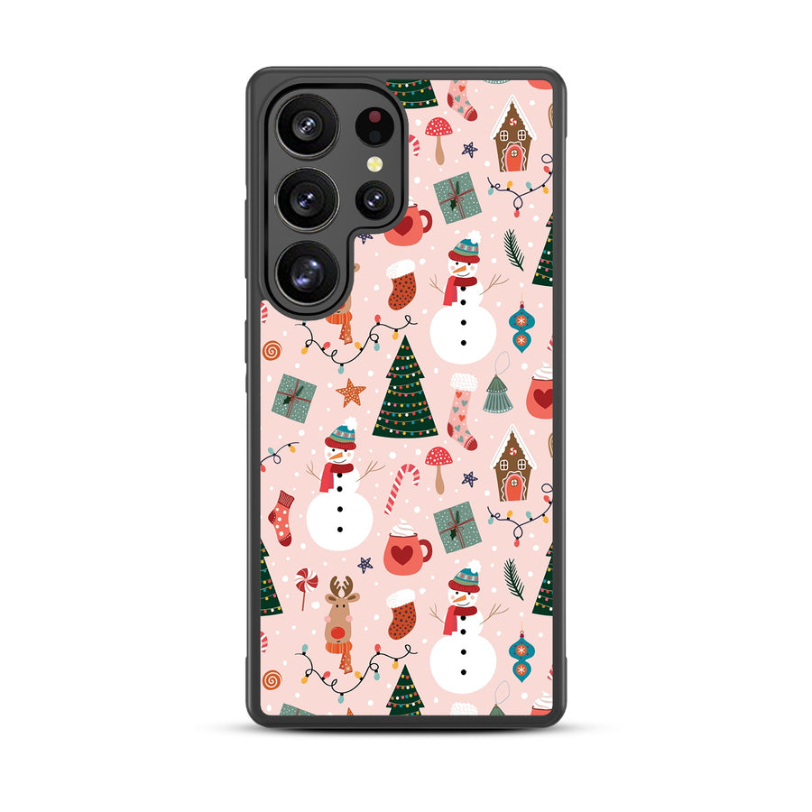 MyBat Design Lab Series Case for Samsung Galaxy S25 Ultra - Holly Jolly Time - MSS25UCSLESM288-3.jpg