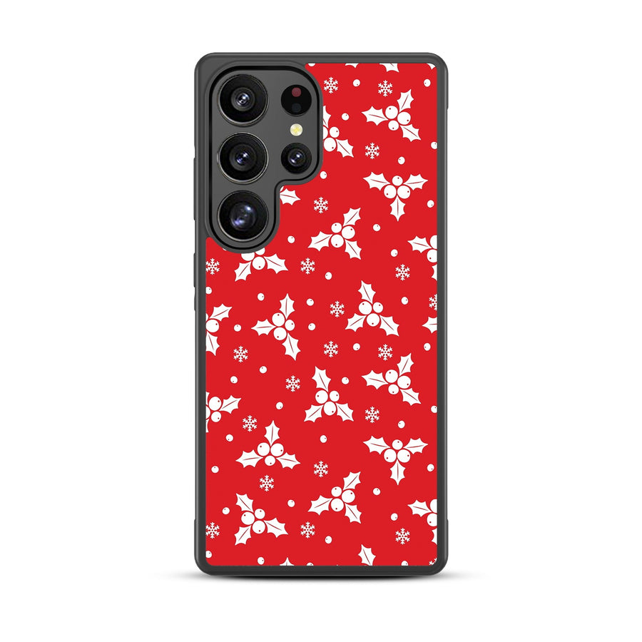MyBat Design Lab Series Case for Samsung Galaxy S25 Ultra - Merry Mistletoe