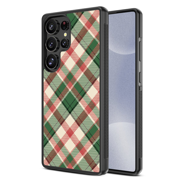 MyBat Design Lab Series Case for Samsung Galaxy S25 Ultra - Rustic Plaid - MSS25UCSLESM293-2.jpg